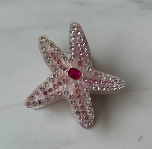 Starfish claw clip