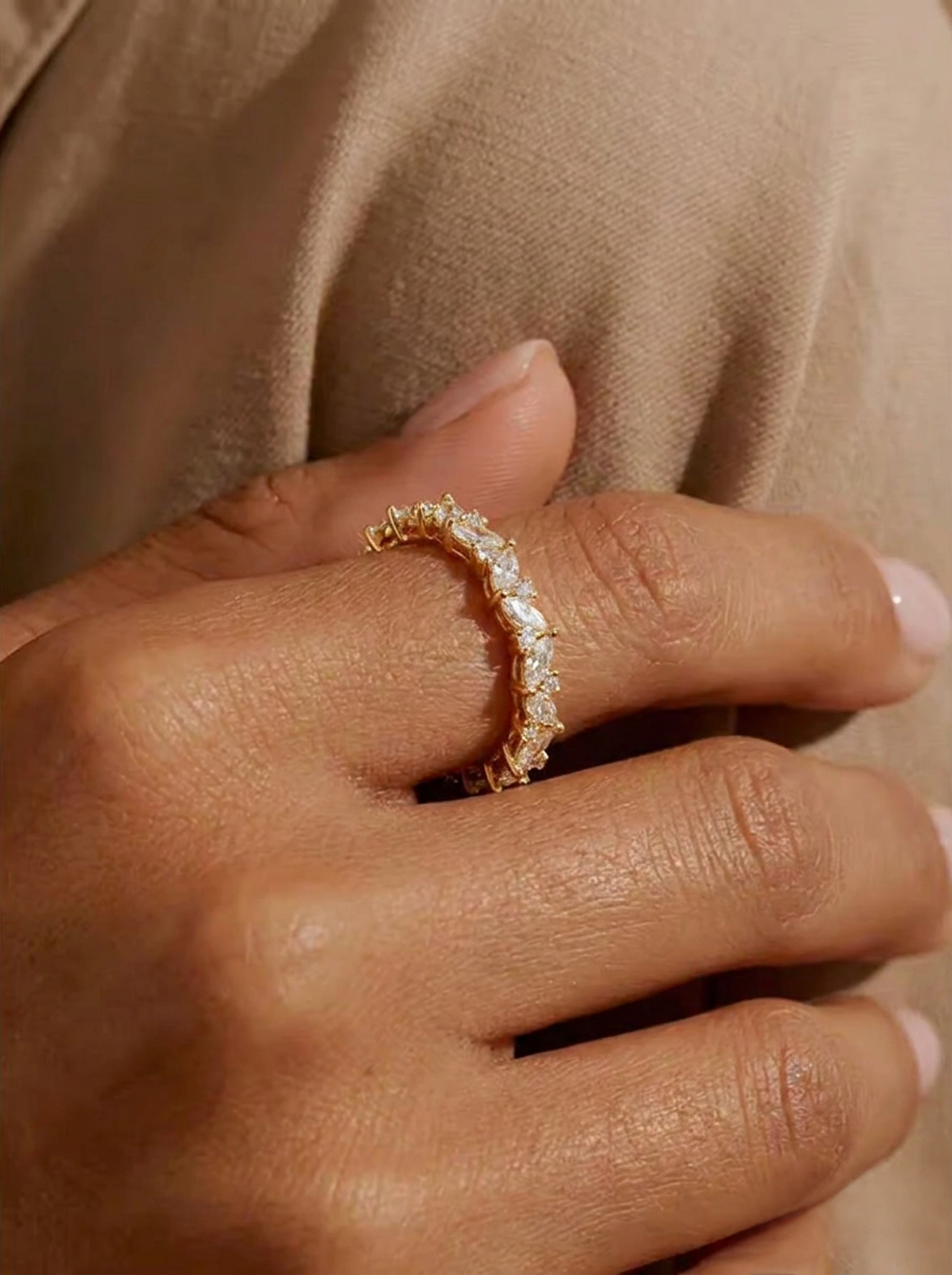 Golden Zara Ring
