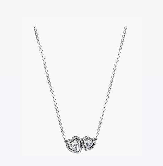 Double Hearts Necklace