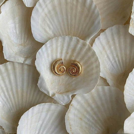 Sandy Seashell Earrings