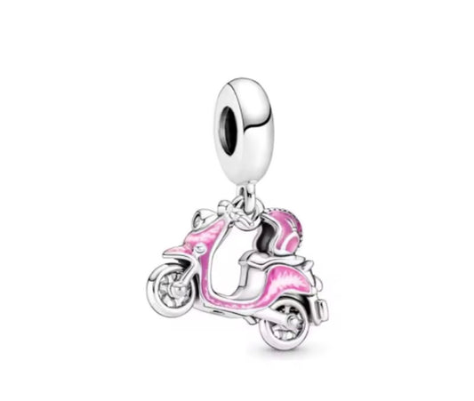 Pink Italian Bike Charm